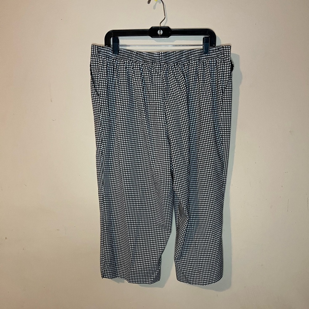 ⭐️Alfred Dunner Black and White Checkered Pants - Picture 3 of 4